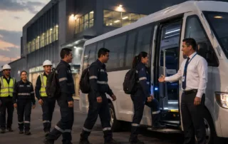 La importancia del transporte de personal en empresas con turnos rotativos